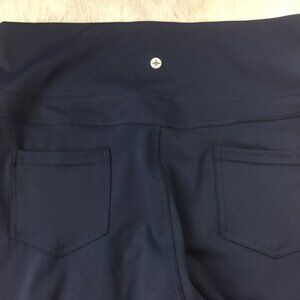 Halara Pants Large Tall  Dark Blue Pull on Pants